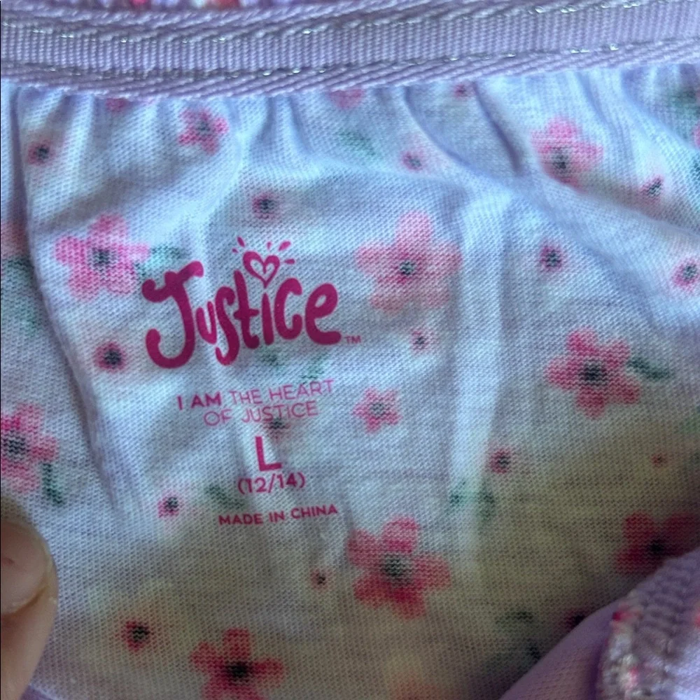 Girls Floral Smocked Pink top & Blue Argyle  Top - 2-Pack